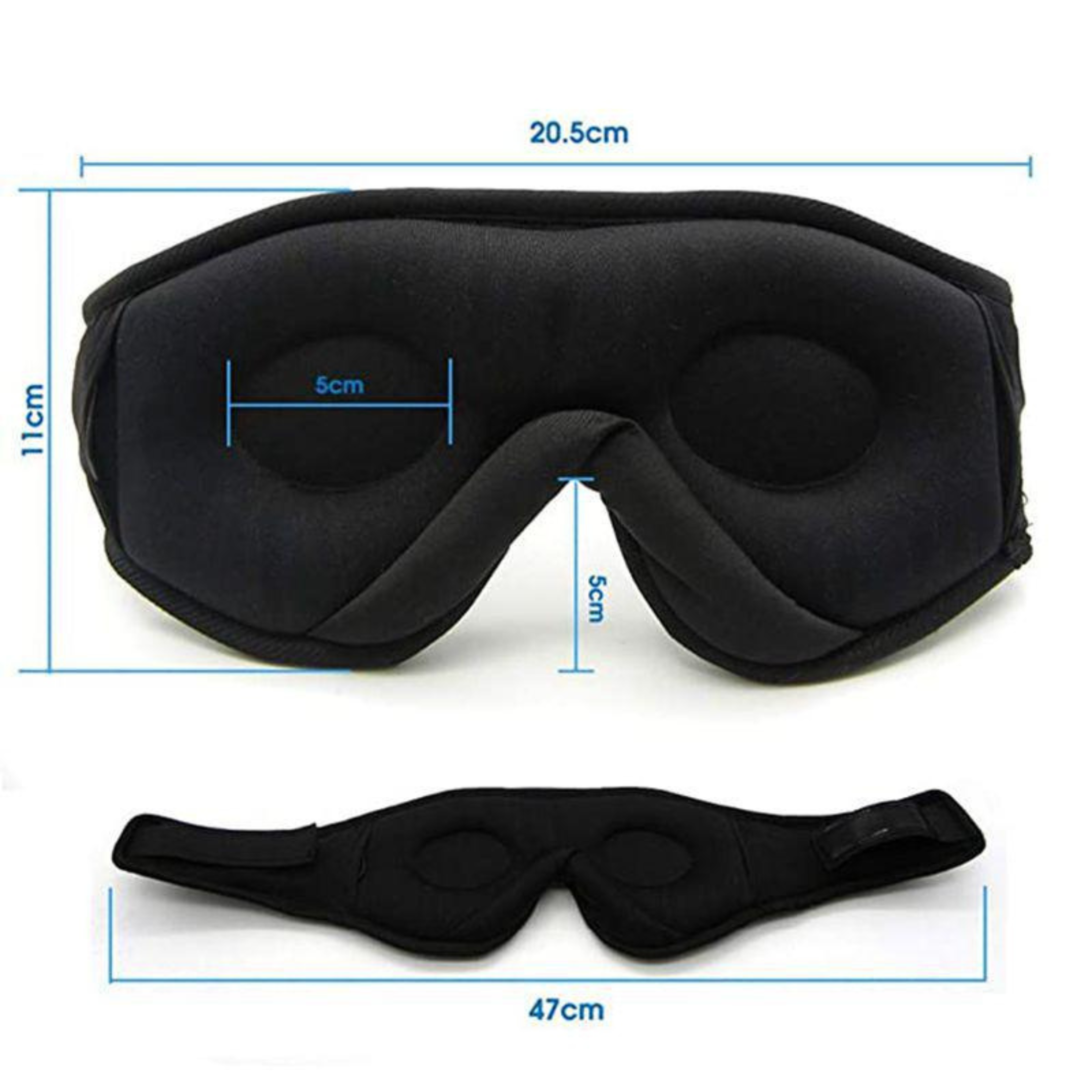 manifesting mask with headphones